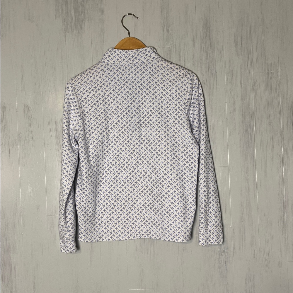 Vineyard Vines Ski Print Quarter‎ Zip Kids Size L (16) - Picture 3 of 4